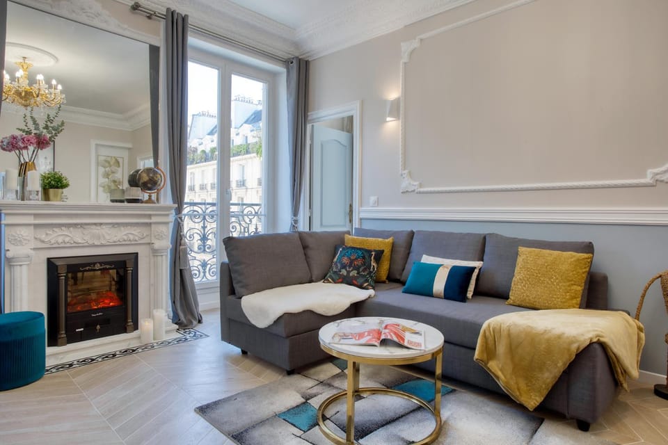 Living room, flat iron