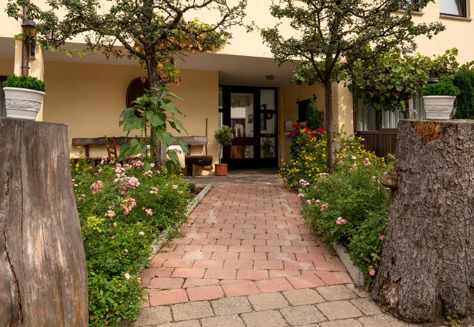 Facade/entrance, Garden