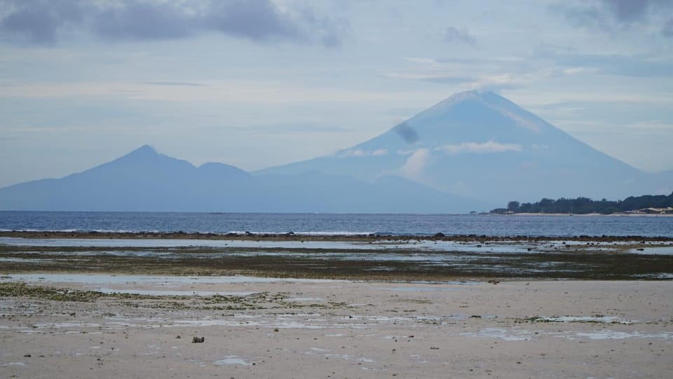 Beach, Beach, Mountain view, Sea view