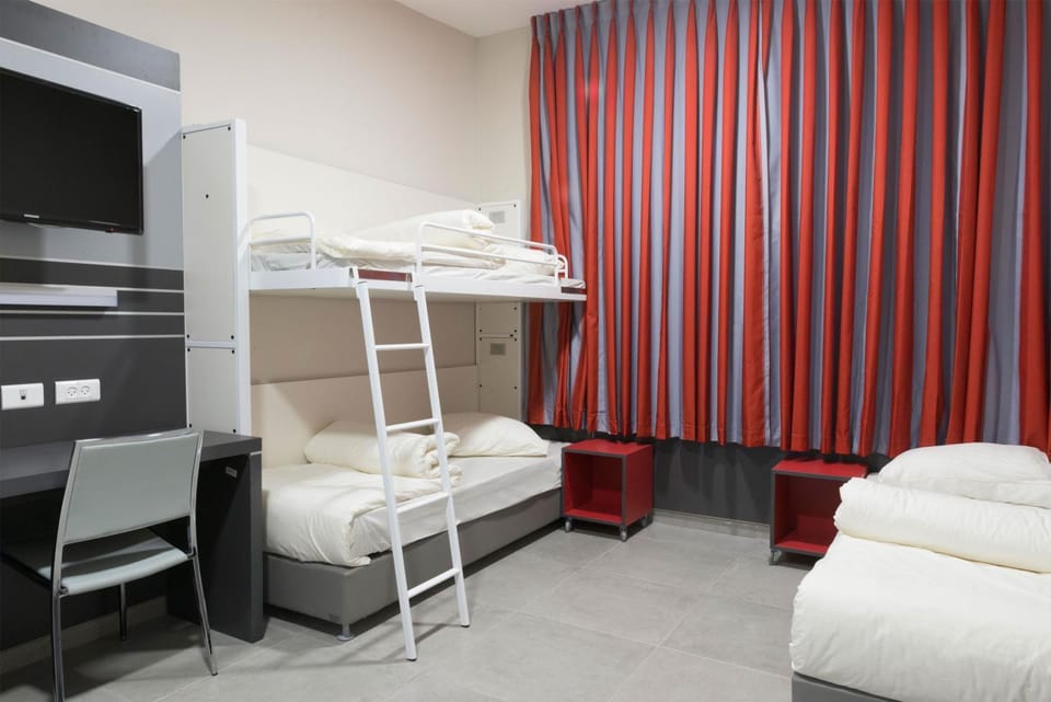 Photo of the whole room, bunk bed