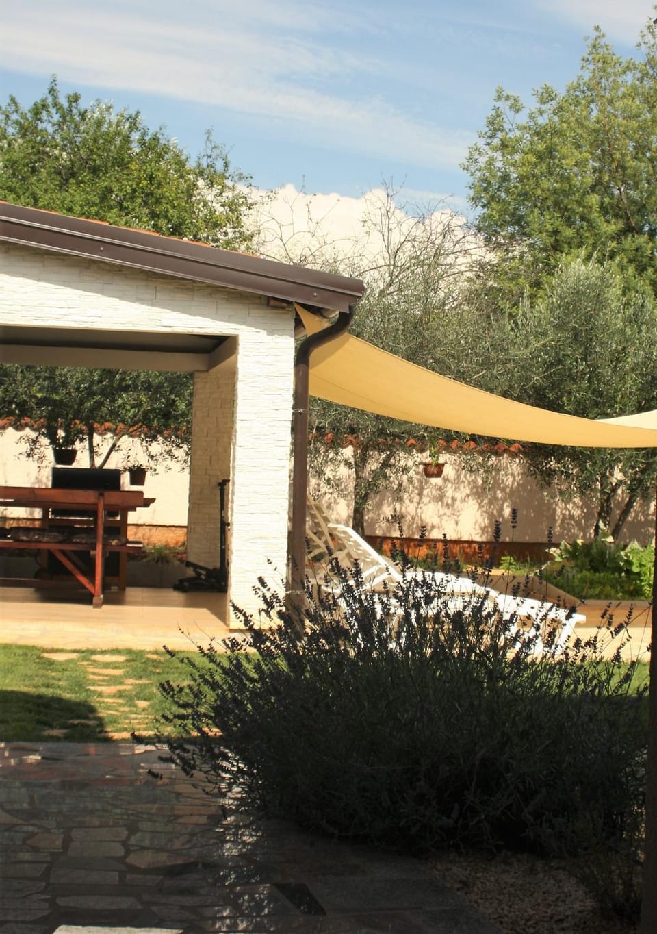 Day, Summer, On site, Inner courtyard view