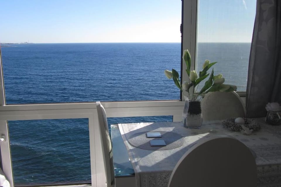 Dining area, Sea view, Sunset
