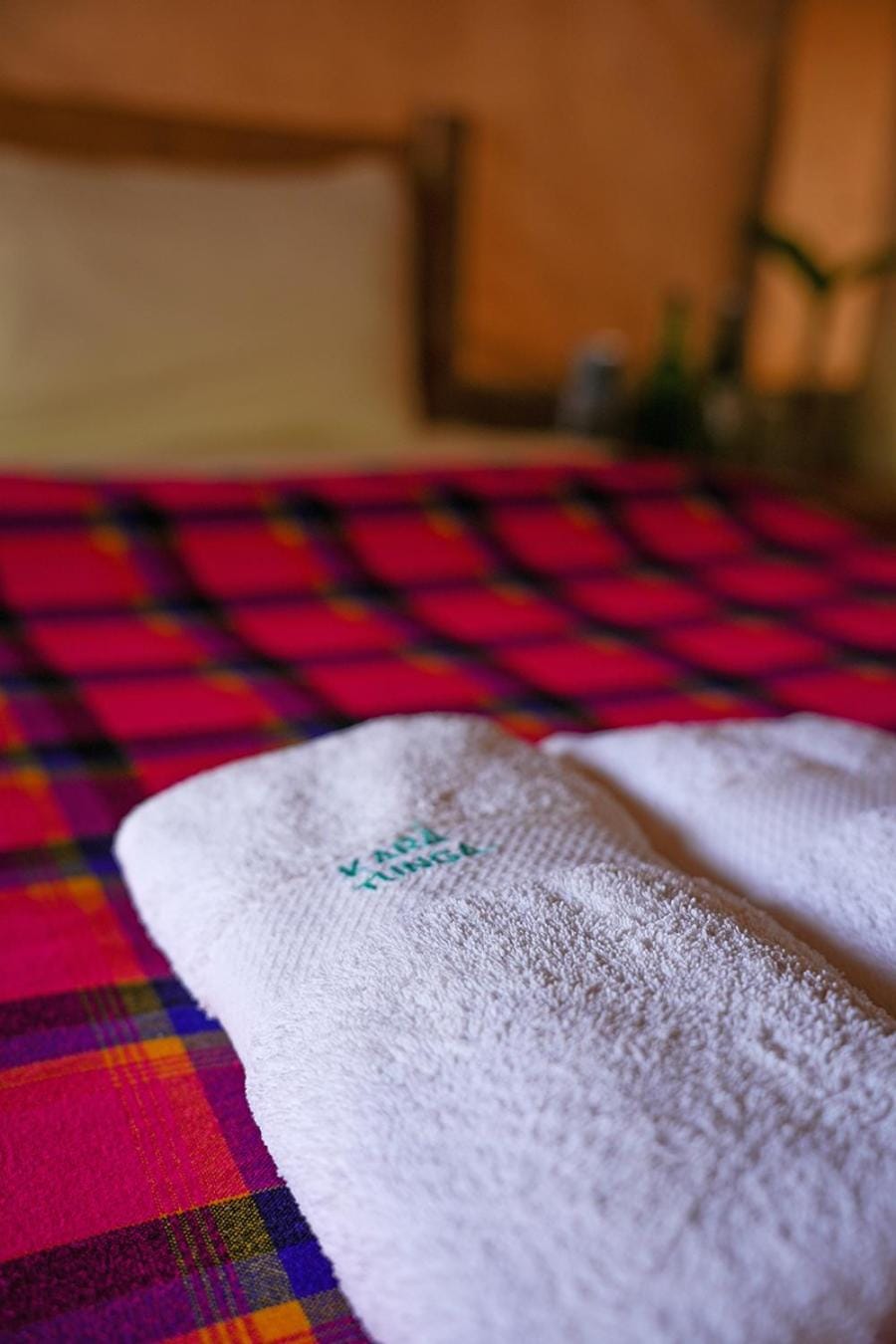 Bedroom, towels