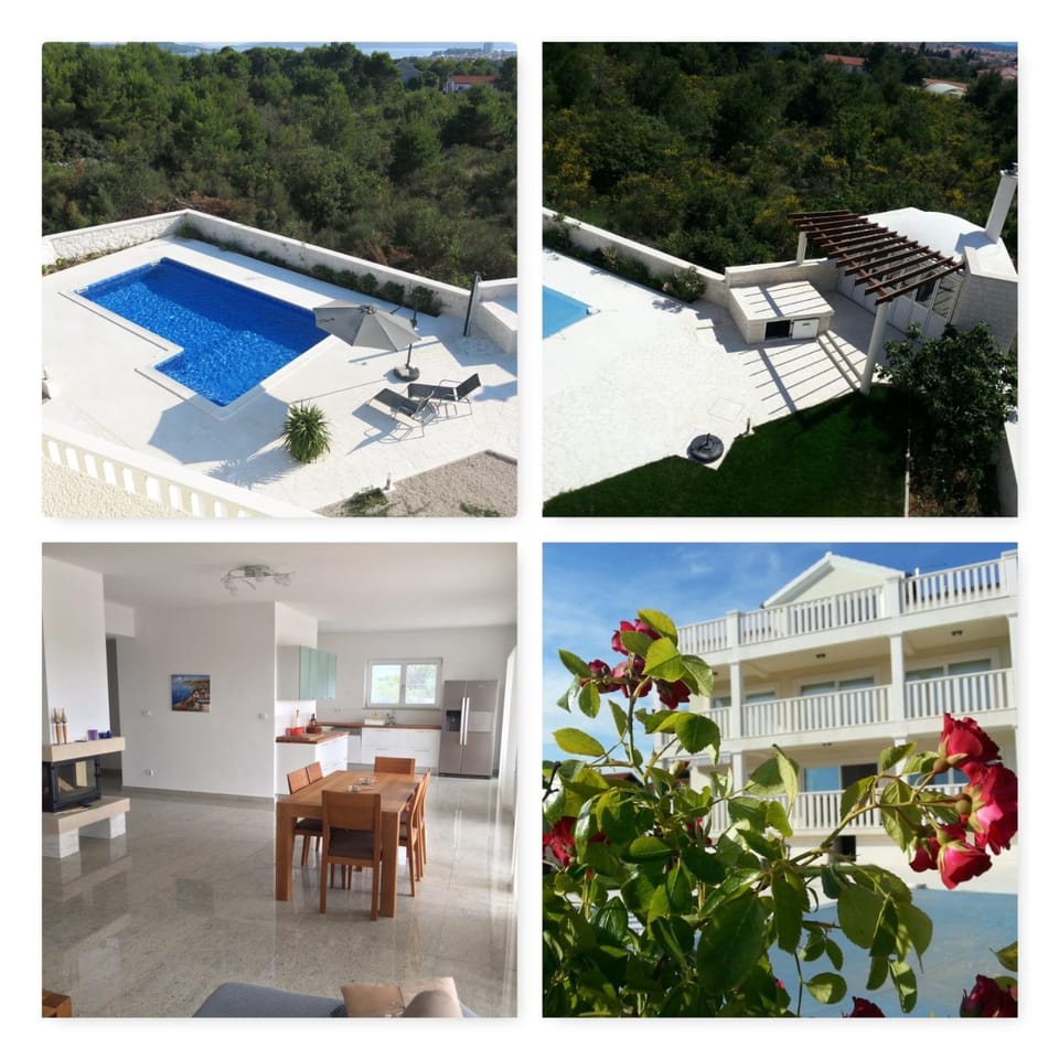 Patio, Facade/entrance, Kitchen or kitchenette, Living room, Dining area, Communal kitchen, Swimming pool