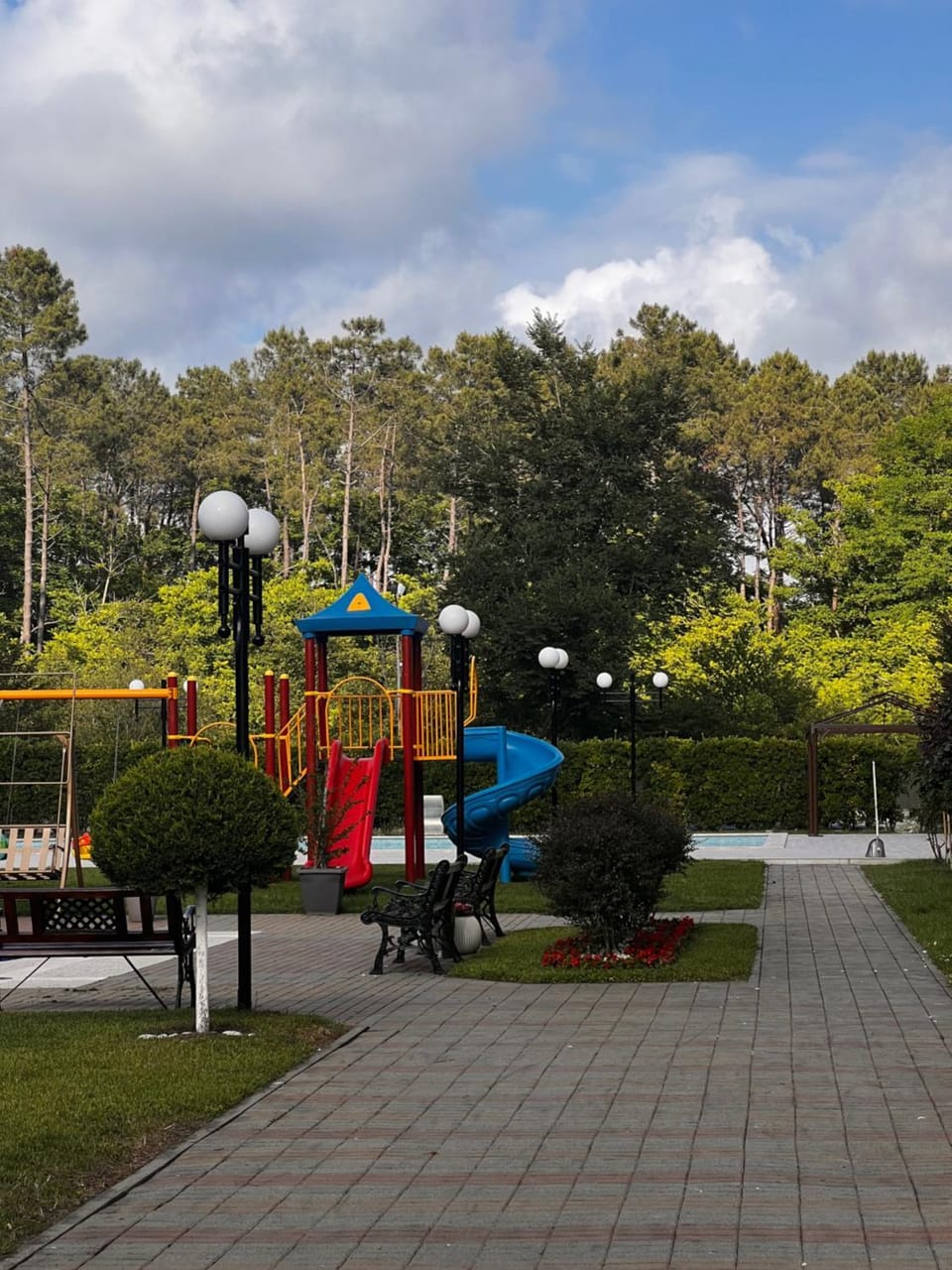 Children play ground, Garden