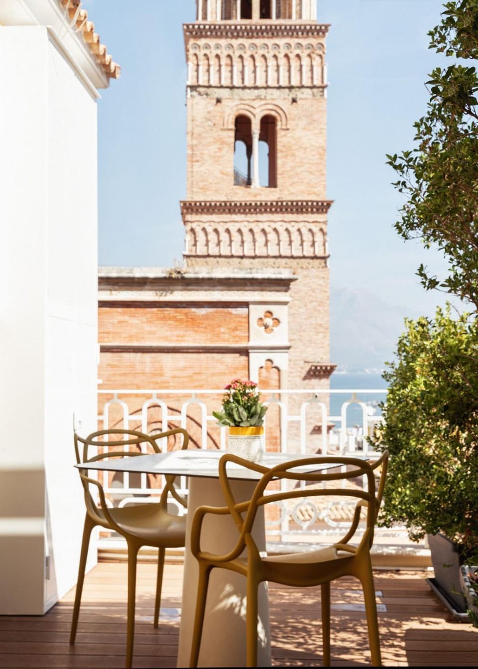Patio, Day, Natural landscape, View (from property/room), Balcony/Terrace, Sea view