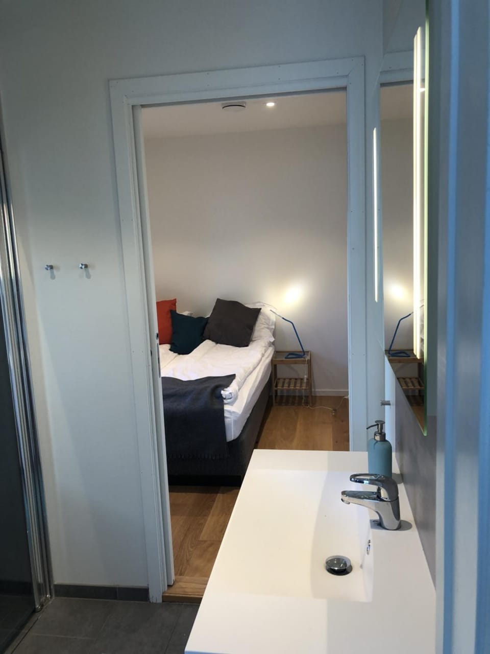 Bed, Bathroom, Bedroom