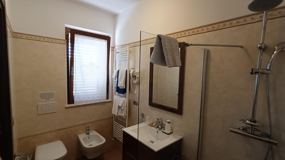 Shower, Toilet, Bathroom, bidet, towels