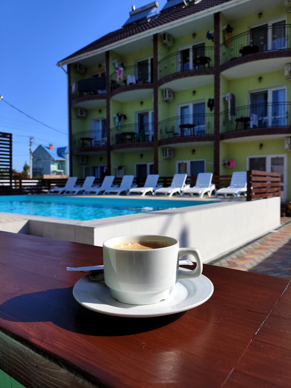 Property building, Restaurant/places to eat, Swimming pool