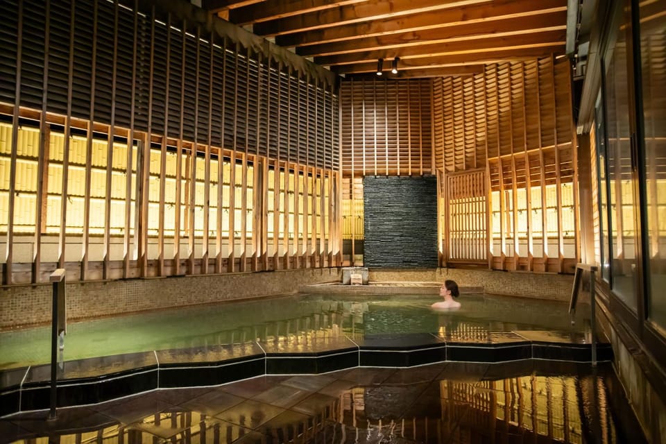 Hot Spring Bath, Open Air Bath, Public Bath