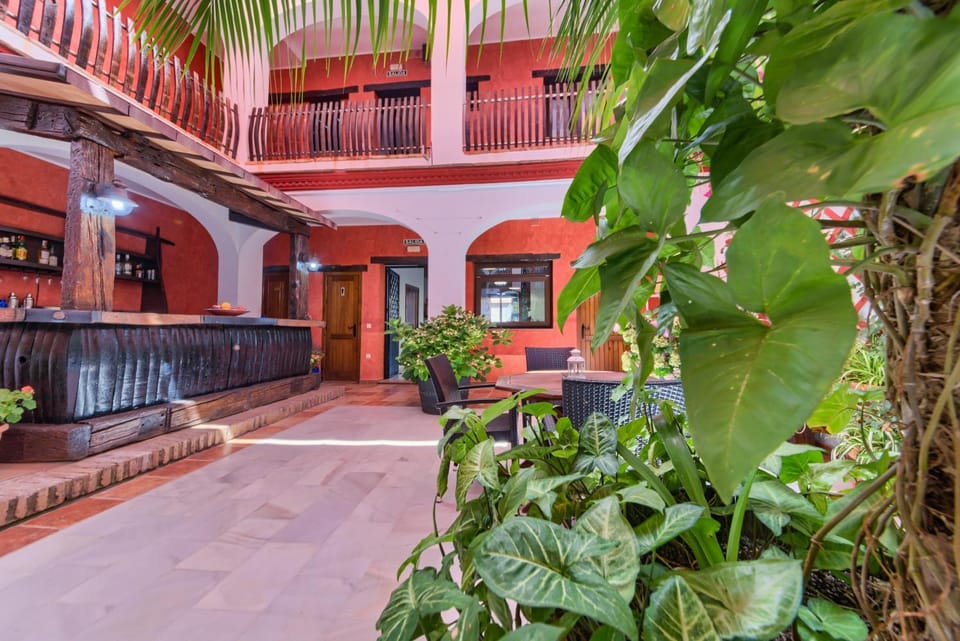 Property building, Patio