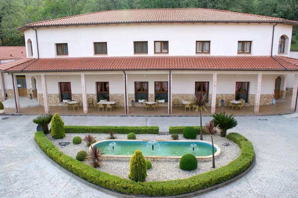 Property building, Garden view