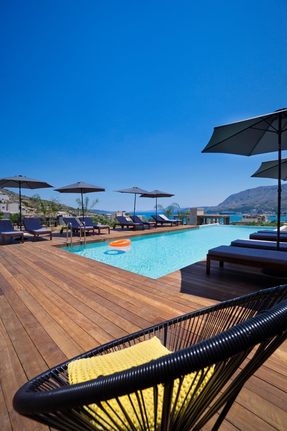 Pool view, Sea view, Swimming pool