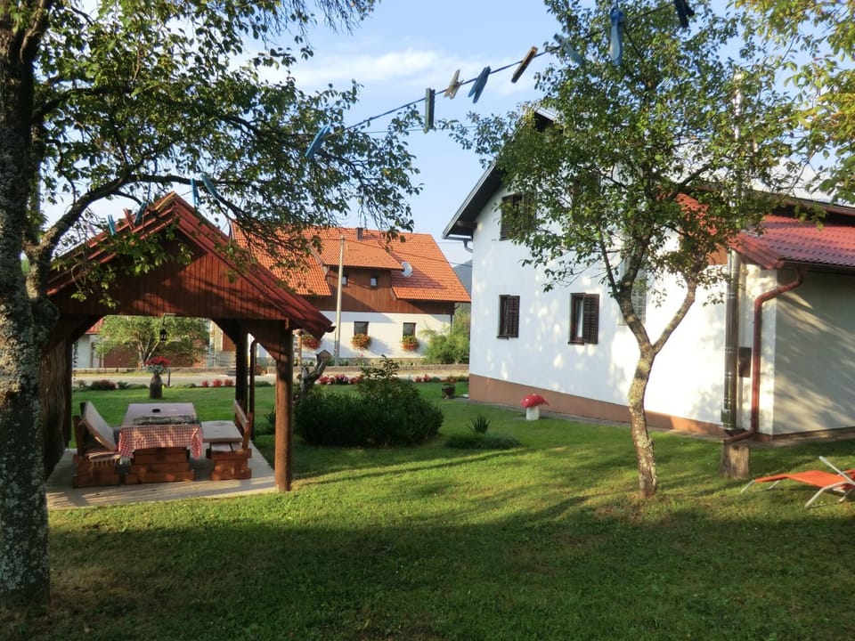 Property building, Garden
