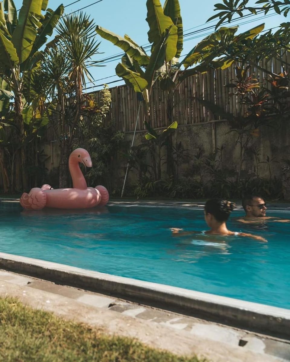 People, Swimming pool