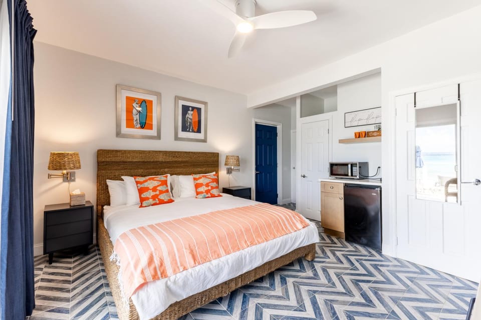 Coffee/tea facilities, Kitchen or kitchenette, Bedroom