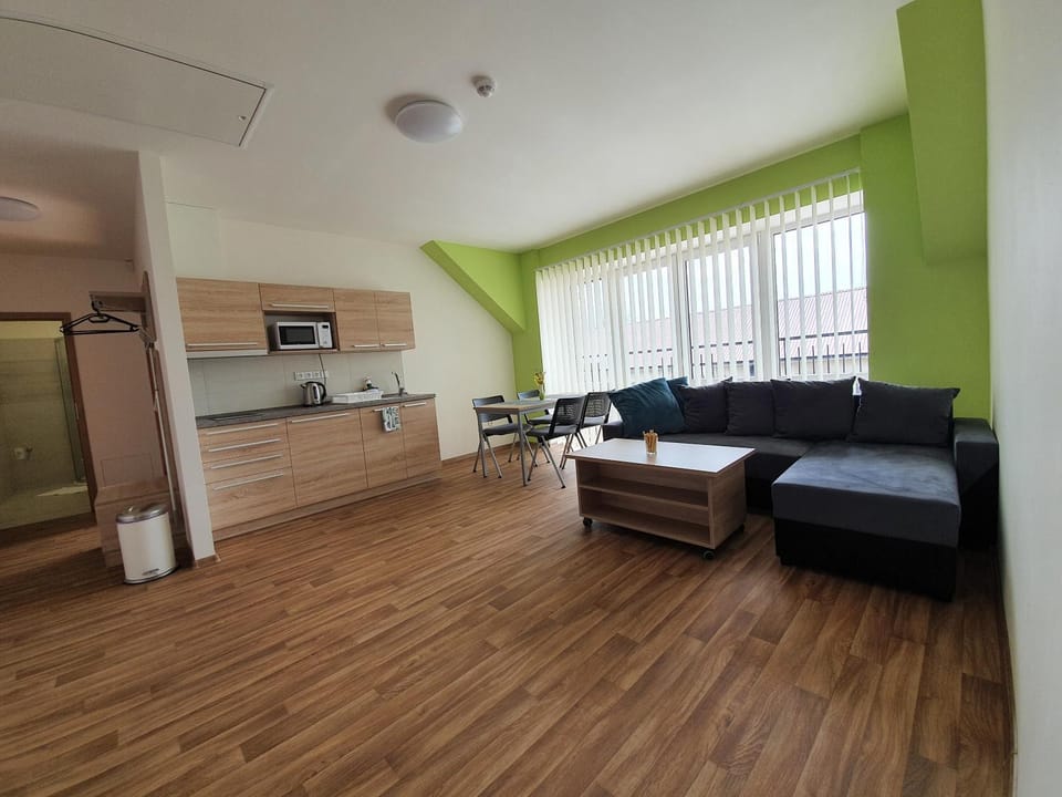 Kitchen or kitchenette, Living room