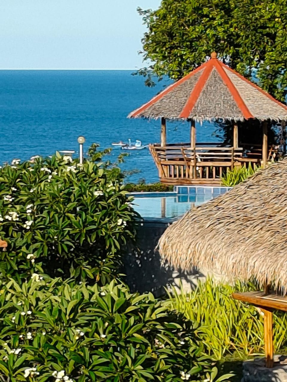 Pool view, Sea view, Swimming pool