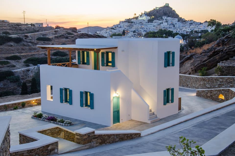 Property building, Sunset
