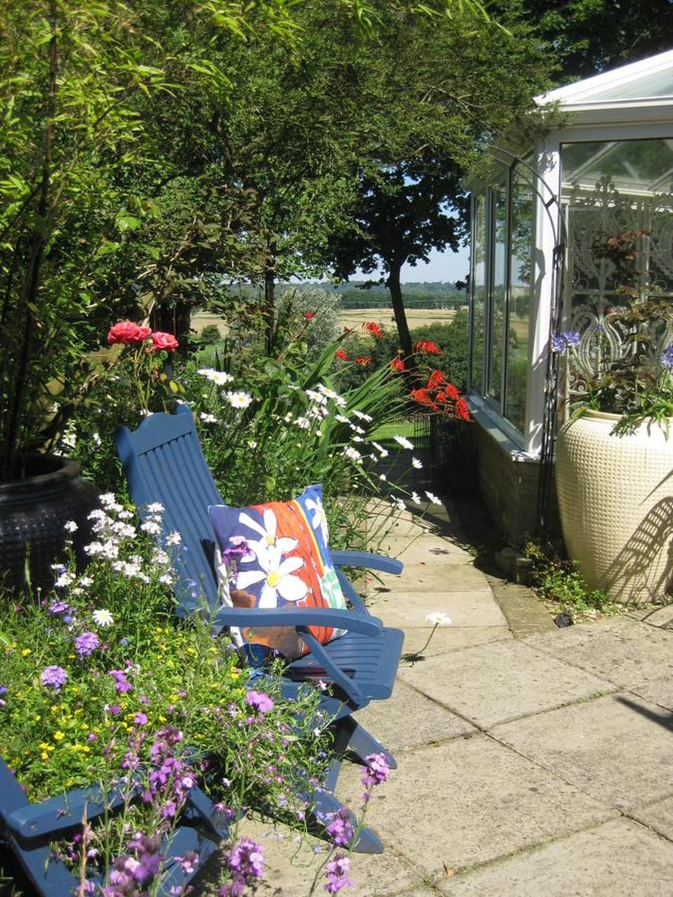 Property building, Garden