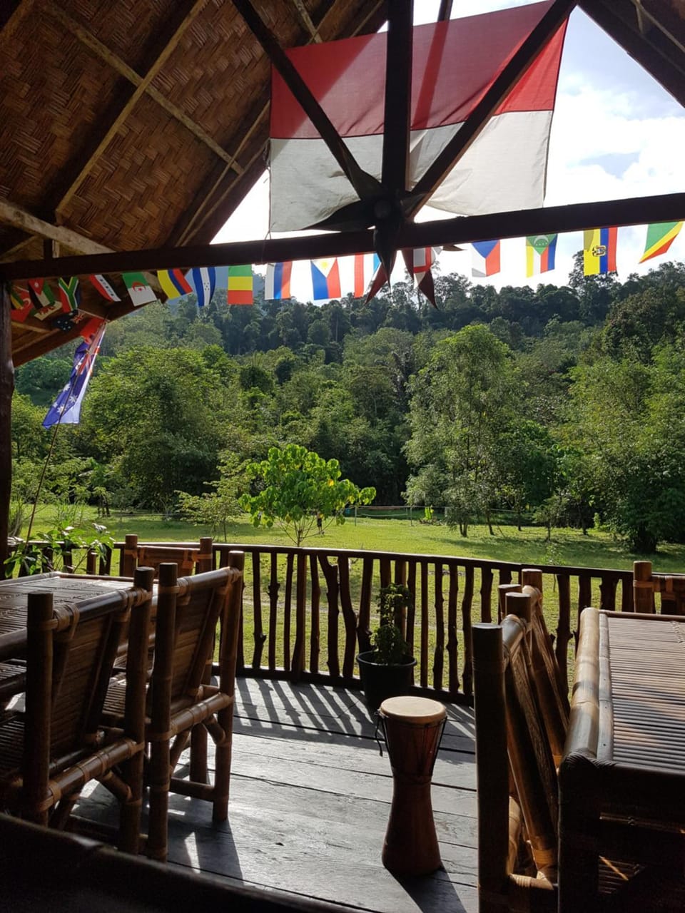 Restaurant/places to eat, Garden view, Mountain view, River view