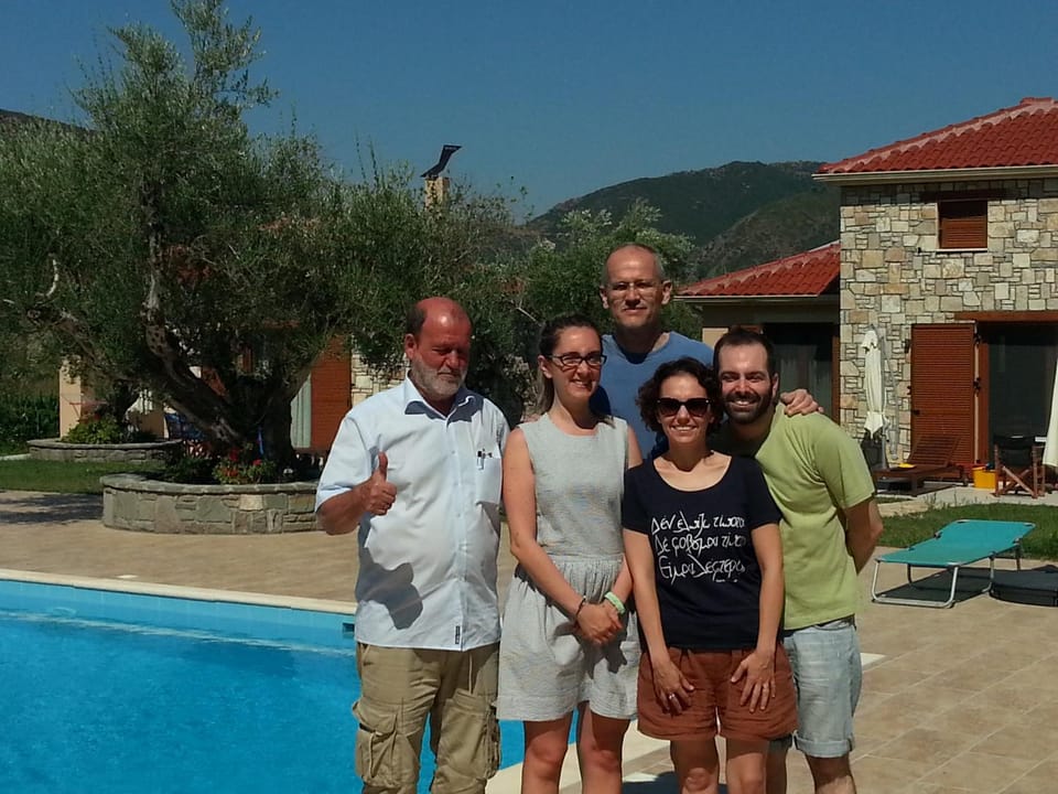 Day, People, On site, Mountain view, Pool view, group of guests