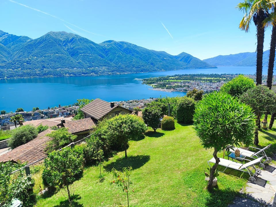 Natural landscape, Garden, Garden view, Lake view