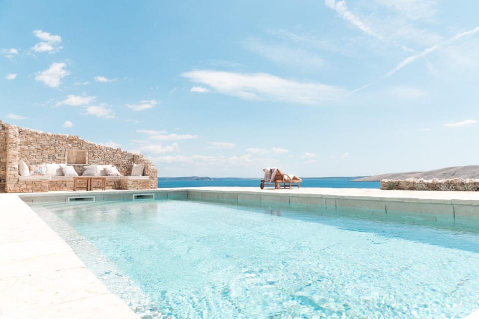 Pool view, Sea view, Swimming pool