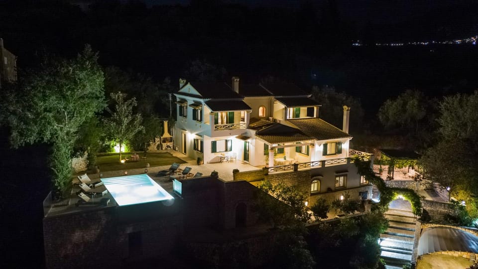 Property building, Bird's eye view, Pool view