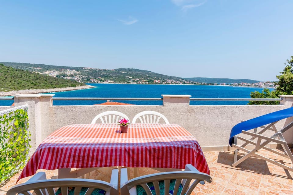 Day, View (from property/room), Balcony/Terrace, Sea view, sunbed