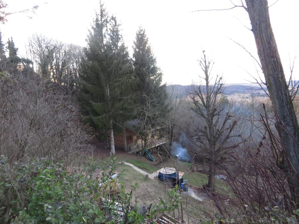 Facade/entrance, Natural landscape, Winter, Garden, Spa and wellness centre/facilities, Garden view, Sunset, Open Air Bath