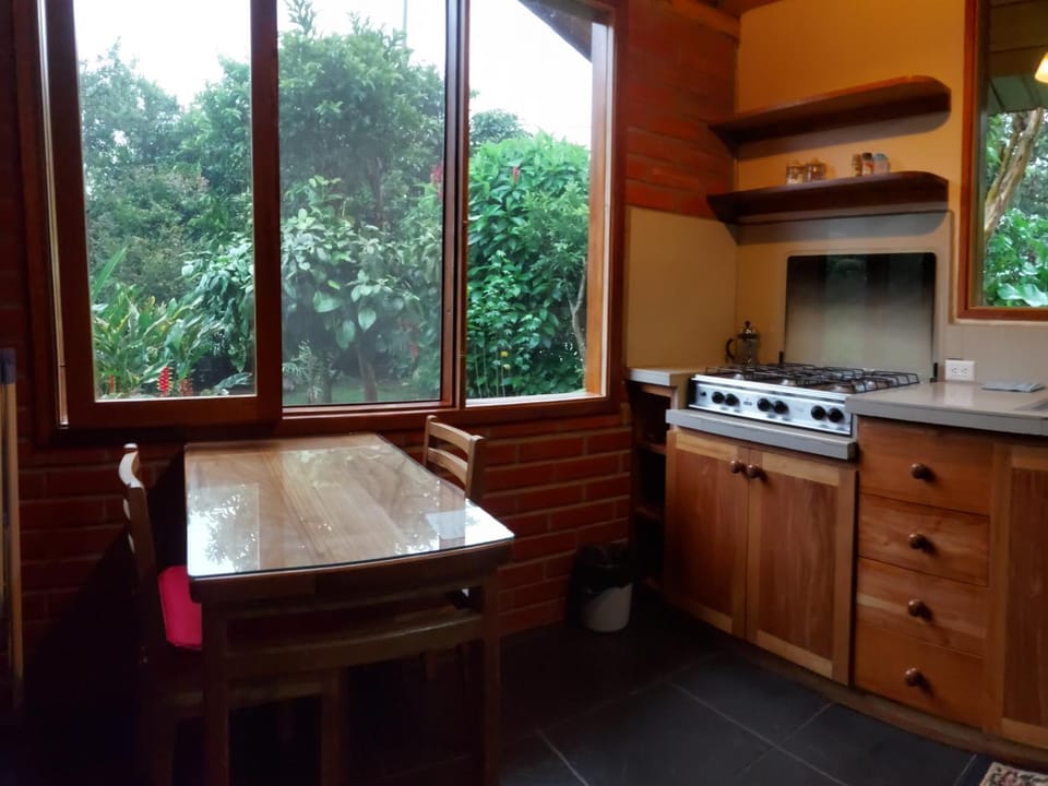 Kitchen or kitchenette, Dining area