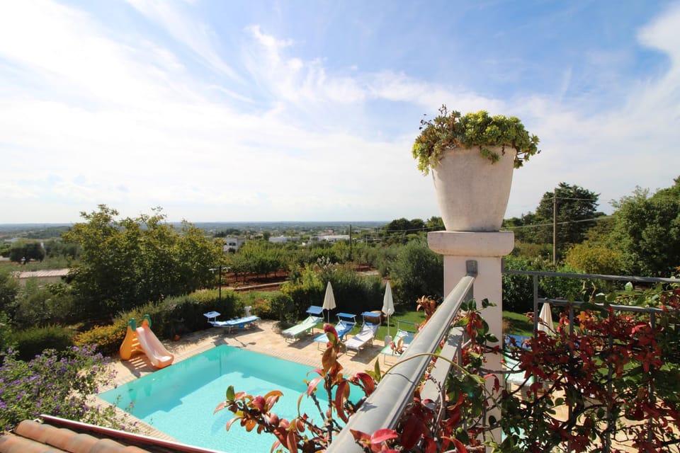 Balcony/Terrace, Pool view