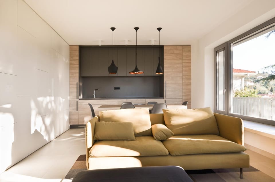 Living room, Dining area