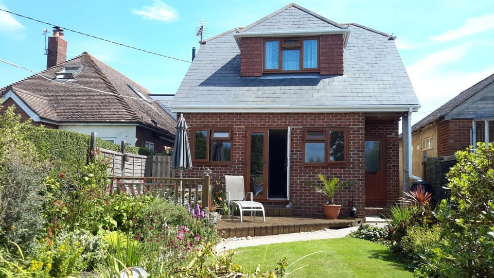 Patio, Facade/entrance, Summer, Garden