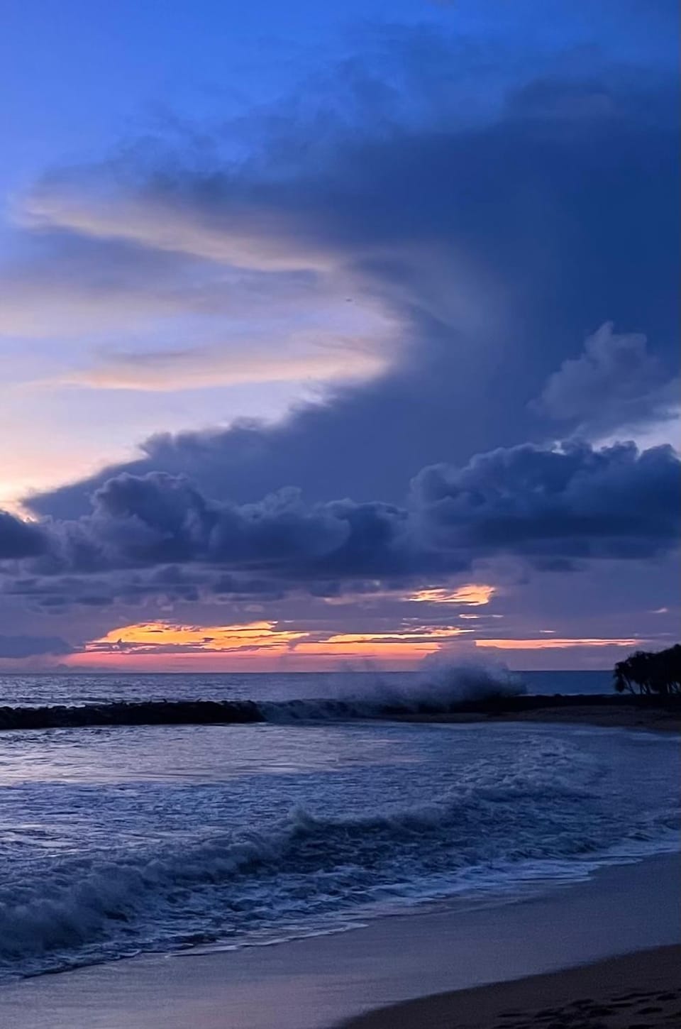 Sea view, Sunset