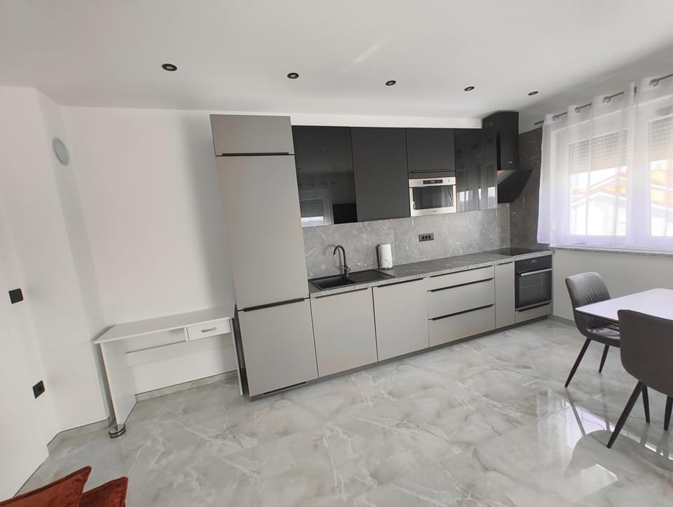 Kitchen or kitchenette, Dining area, dishwasher, oven, stove
