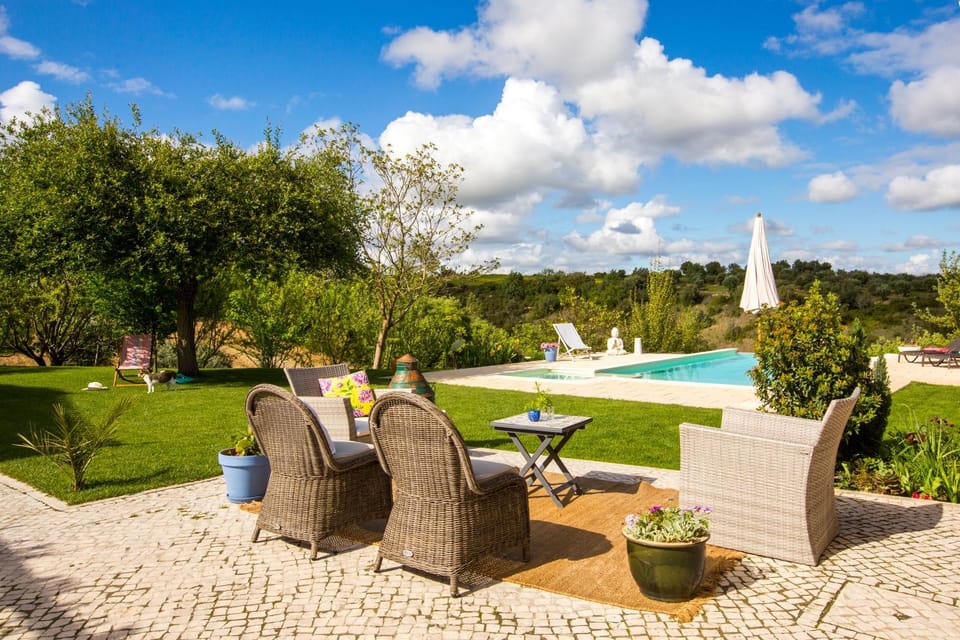 Patio, Garden, Swimming pool