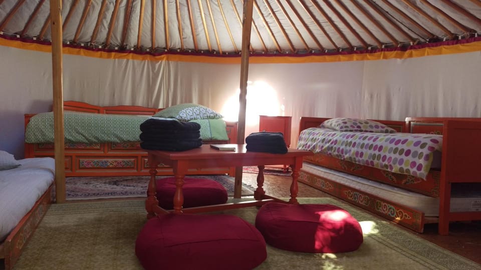 Aux Yourtes de La Fabrique Nature lodge in Pays de la Loire