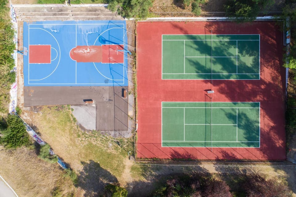 Bird's eye view, Tennis court, Sports