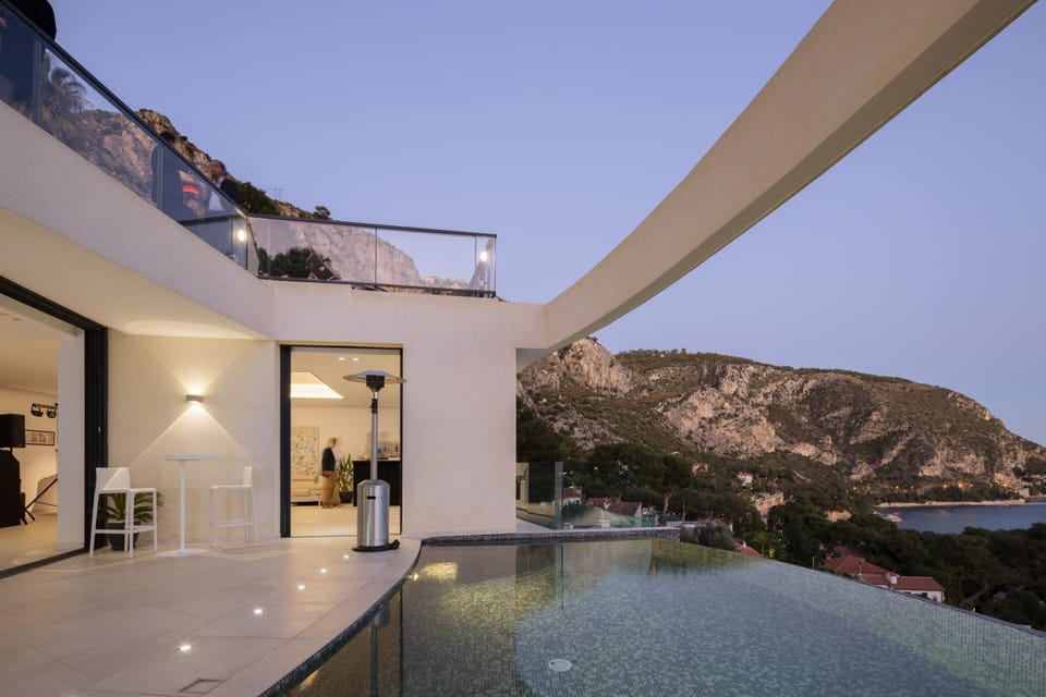 Patio, Pool view