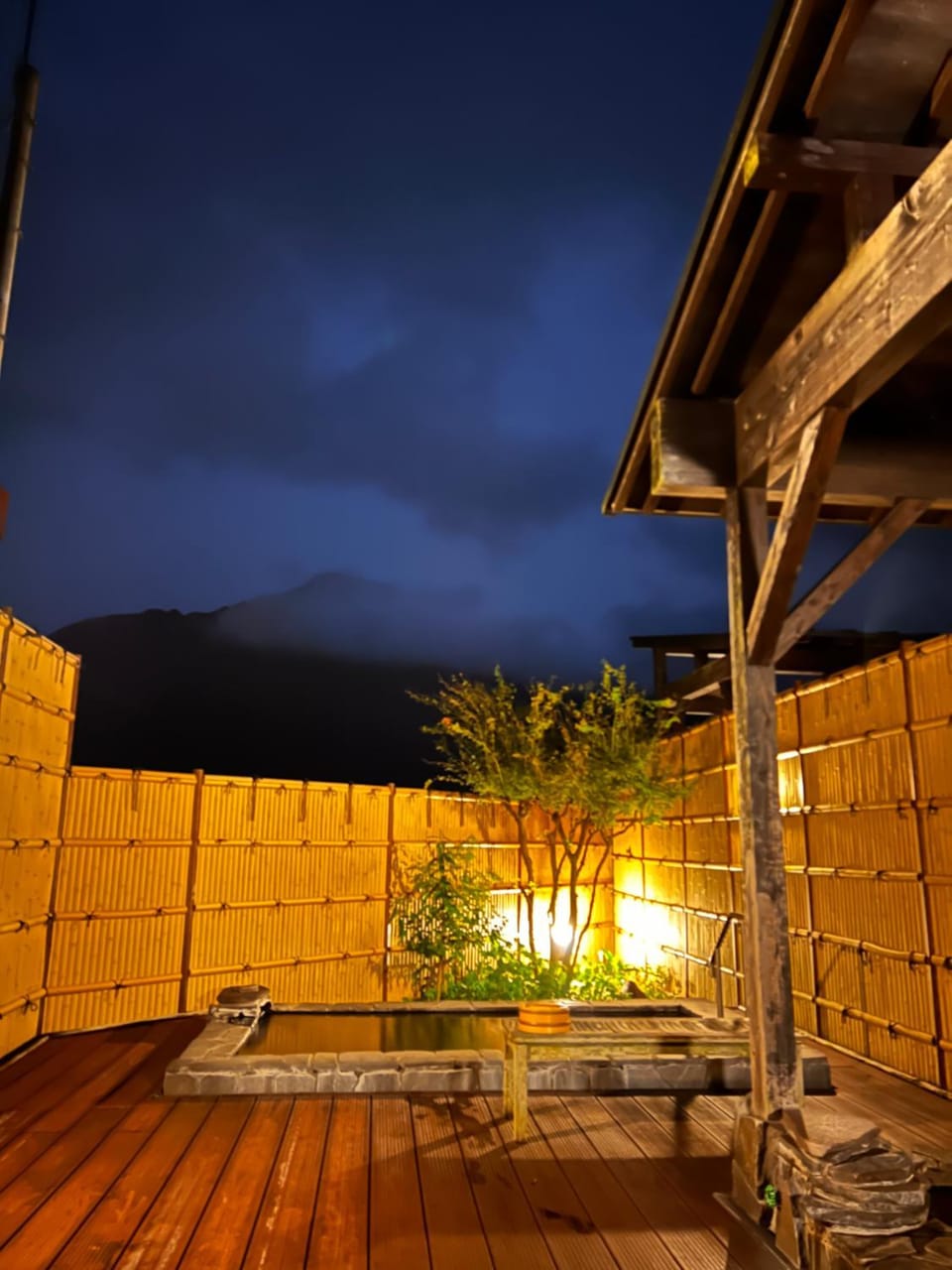 Night, Hot Spring Bath, Spa and wellness centre/facilities, Open Air Bath