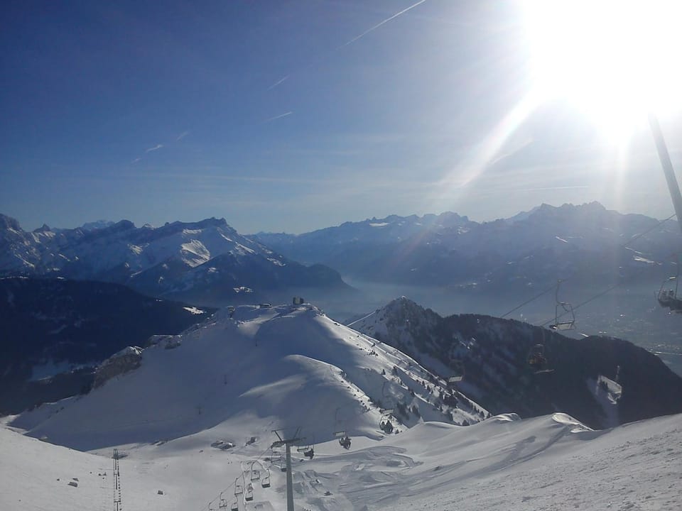 Skiing