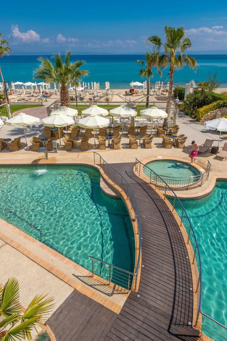 Landmark view, Pool view, Sea view