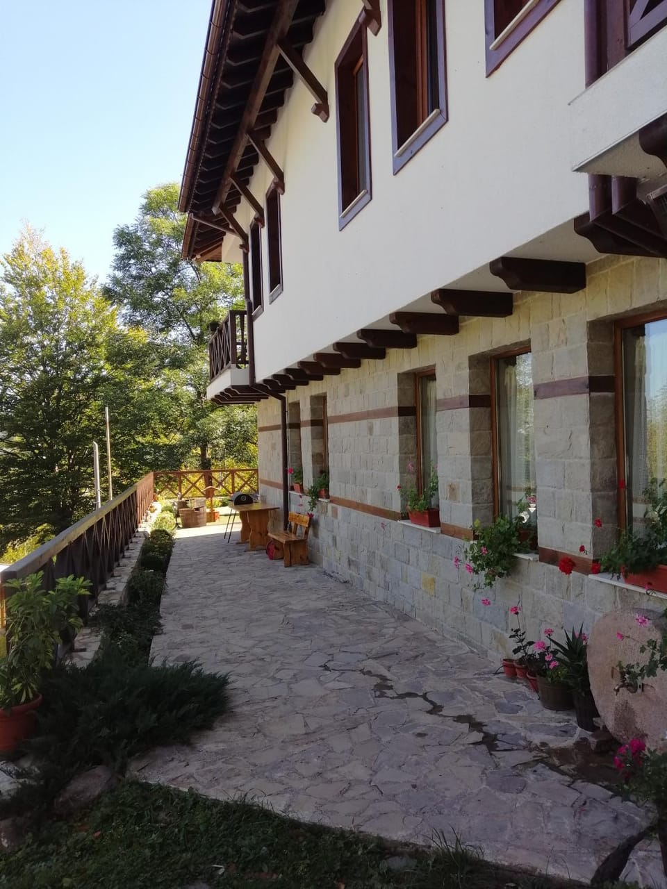 Property building, Spring, Day, Garden view
