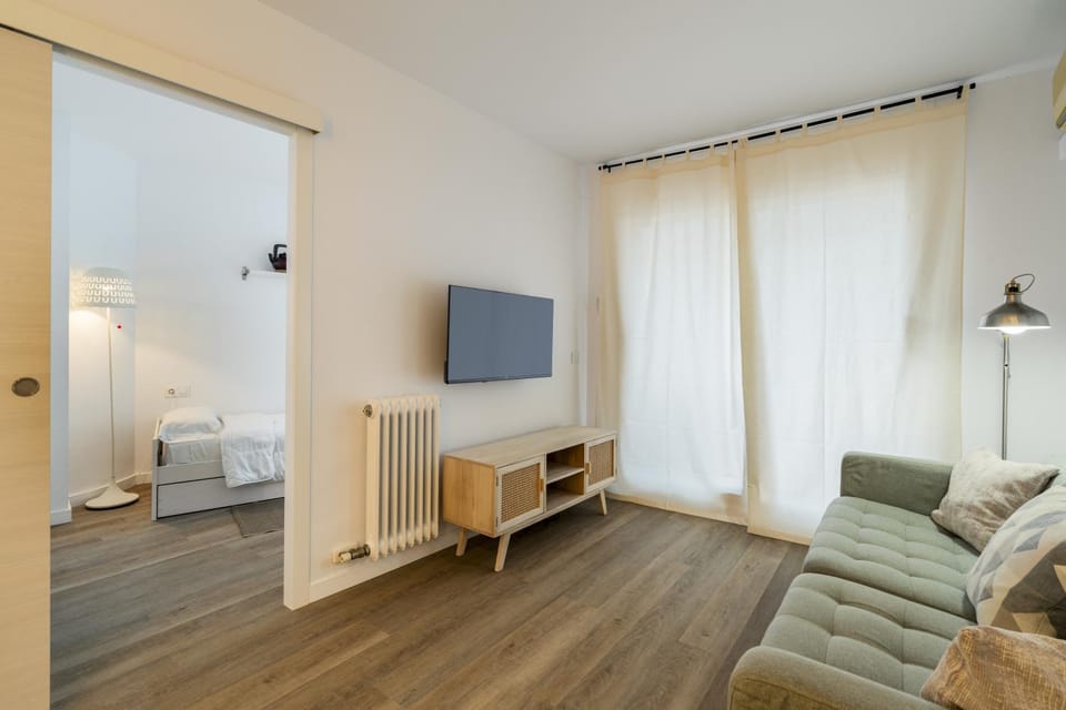 Apartamento con dos grandes terrazas en Girona Apartment in Girona