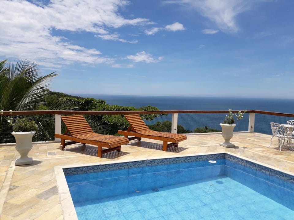 Pool view, Sea view, Swimming pool