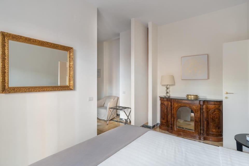 Bed, Photo of the whole room, Bedroom, hair dresser