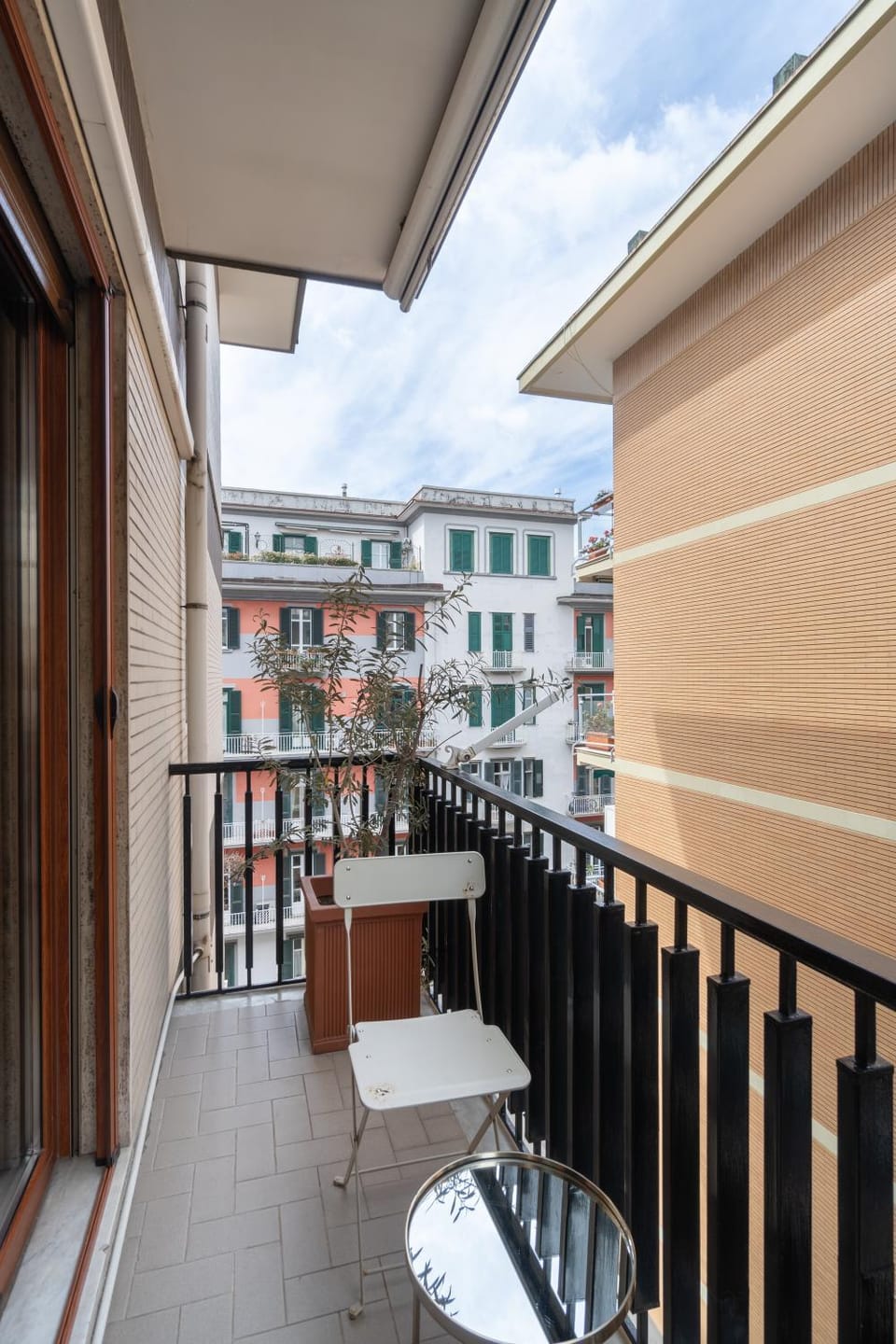 Property building, Patio, Day, View (from property/room), Balcony/Terrace