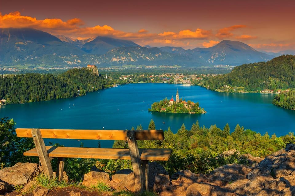 Natural landscape, Lake view, Mountain view